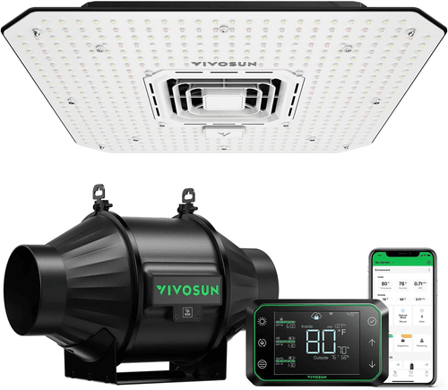 VIVOSUN Smart Grow System AeroZesh S4 + GrowHub E42A