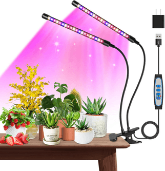 Garpsen LED Cultivo 2 Cabezales 40W