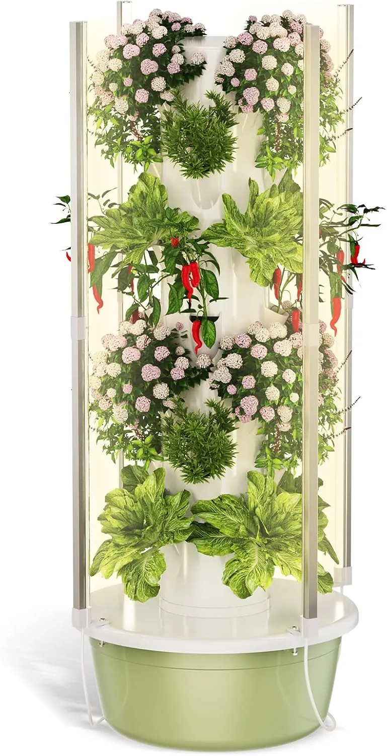 BAOSHISHAN Torre Hidropónica 28 Pods