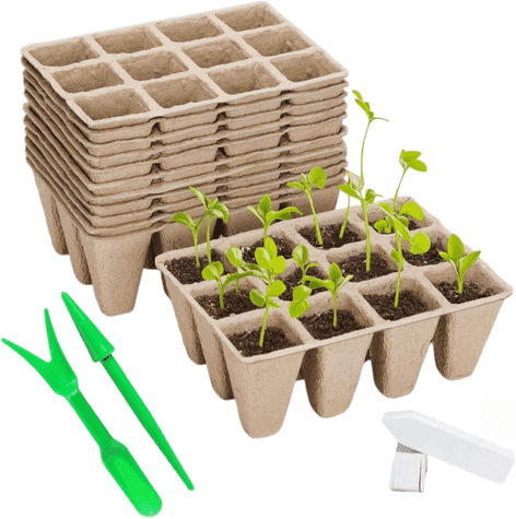 VEKLIQ Kit de Germinación 240 celdas biodegradable