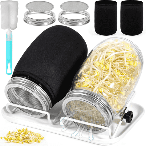 GUHAOOL Kit de Tarros de Germinación para brotes