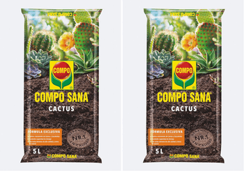 Sustrato COMPO SANA Cactus y Suculentas