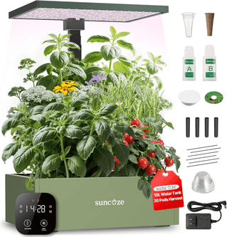 SUNCOZE Sistema Hidropónico 20 Cápsulas