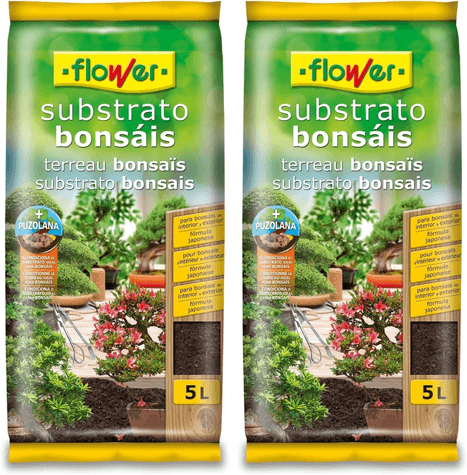 Sustrato para Bonsáis Flower 10L (Pack 2x5L)