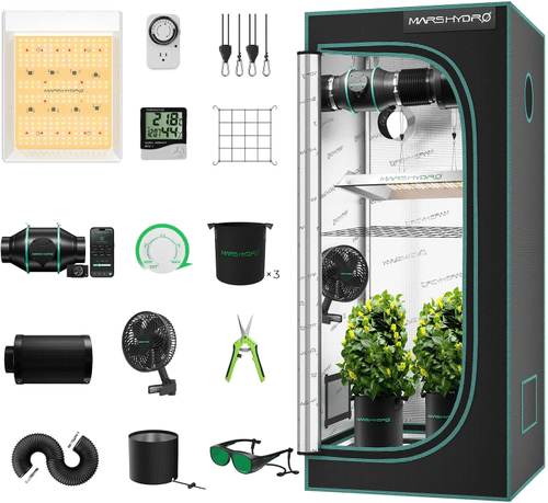 Mars Hydro TS600 Kit Completo de Cultivo Indoor